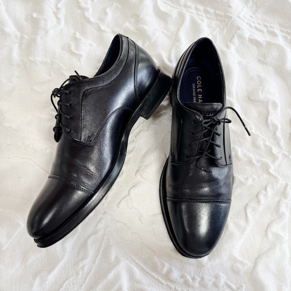 Cole Haan Carnegie Cap Toe Derby Size 8 W New - Picture 6 of 11